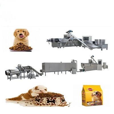 satın al Otomatik Endüstri Kuru Evcil Hayvan Yemeği Tam Üretim Hattı İşleme Makinesi Kibble Köpek Yemeği Yapma Makinesi Çevrimiçi üretim