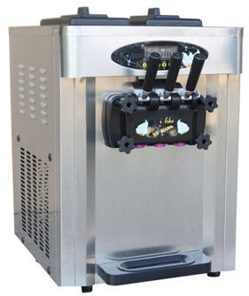 satın al Üç Tatlı Dondurma Makinesi 1800w Restoran Yumuşak Hizmet Dondurma Makinesi Çevrimiçi üretim