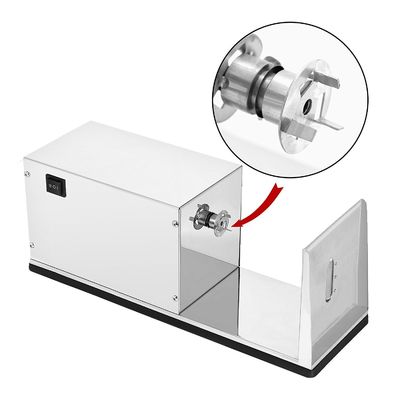 satın al Elektrik Dönüştürülmüş Patates Chips Slicer Elektrik Spiral Patates Chipper Çevrimiçi üretim
