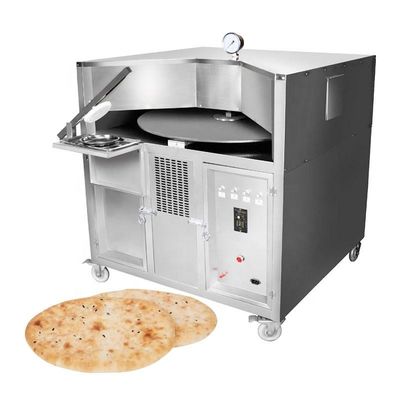 satın al Otomatik Küçük Döner Pişirme Arapça Pita Tandoori Lübnan Chapati Naan Tortilla Fırın Arab ekmek Çevrimiçi üretim