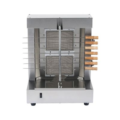 satın al Yeni Tasarım Mutfak Ekipmanı Gaz Tavuk Doner Kebab Yapma Restoran Ticari Gaz Shawarma ızgara makinesi Çevrimiçi üretim