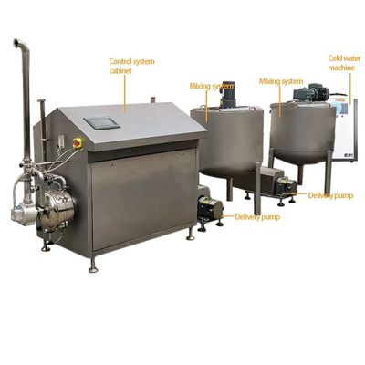satın al Havalama Sürekli Karıştırıcı Chiffon Kek Batter Sünger Kek Yapma Makinesi 400kg/H Çevrimiçi üretim
