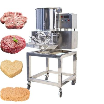 satın al 200KG Kapasite Balık Et Patisi Ve Et Turtası Hamburger Patisi Yapma Makinesini Tavuk Nugget için Çevrimiçi üretim