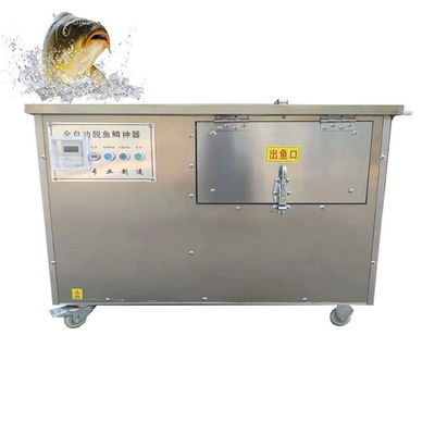 304 Paslanmaz Çelik Otomatik Balık Gutting Makinesi 5-75kg/Zaman Çalışması Kolay