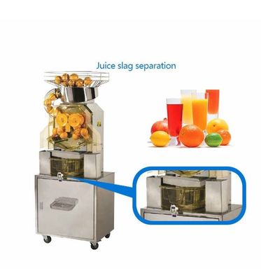 Soğuk baskı Endüstriyel Taze Portakal suyu makinesi Ekstraktör Limon Yavaş Squeezer Kabuk