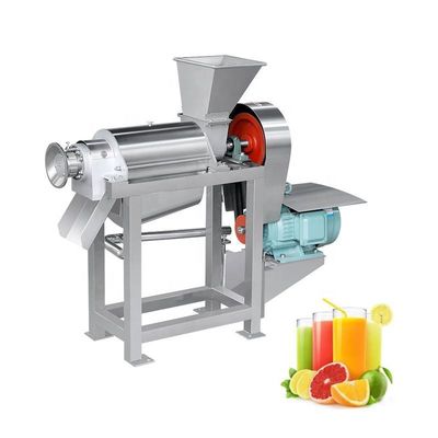 Ananas Domates Mango Pulp Meyve Meyvesini Çekme Makinesi Soğuk Pres Meyve Meyvesini Çekme Makinesi 500-2500KG/H