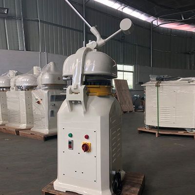Spiral ağır görevli 380V elektrikli yarı otomatik hamur bölücü yuvarlatma makinesi