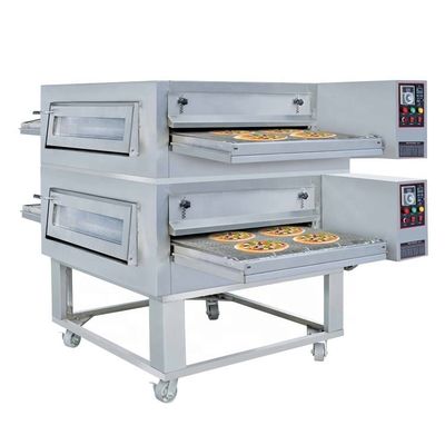 Ticari Elektrikli Taşıyıcı Kemeri Pizza Fırını Pizza Yemek için Kullanılır