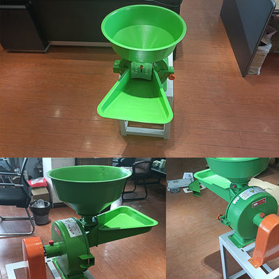 Yüksek kaliteli 260kg/saattaki mısır ezme makinesi tahıl değirmeninde