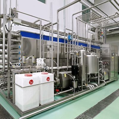 500lph Pastörizasyonlu Süt İşleme Hatı Şişelenmiş Süt İşleme Makineleri SUS304 / 316L