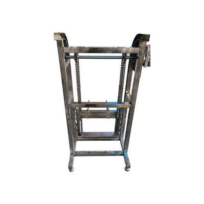 Otomatik ticari yemek ekipmanları pasta hamur hopper arabası fırın için