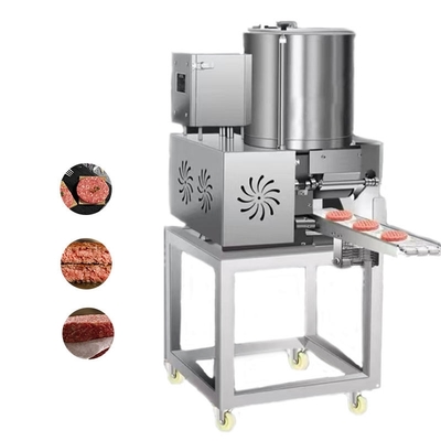 Otomatik Sığır Köftesi İşleme Makinesi Hamburger Köftesi Yapma Makinesi Motorlu Divisora De Masa